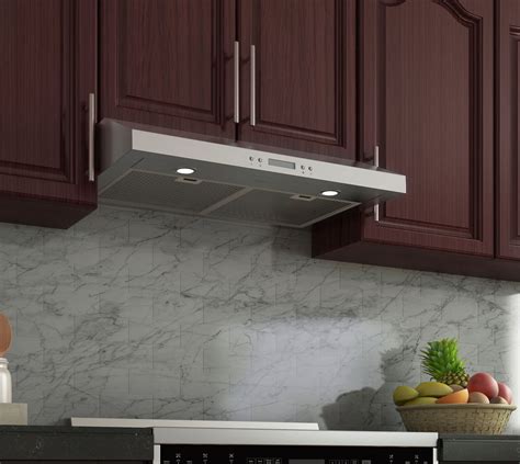 ancona cabinet range hood